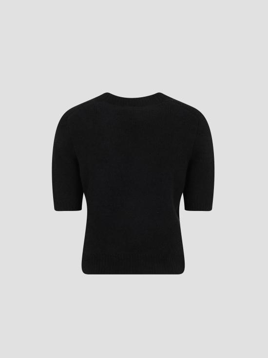 26SS 알렉산더 왕 반팔 티셔츠 4KC1261079 001 BLACK - ALEXANDER WANG