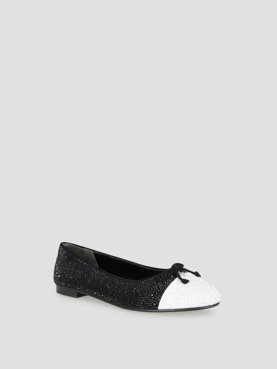 26SS 토리버치 플랫 슈즈 170565 001 PERFECT BLACK OPTIC WHITE - TORY BURCH