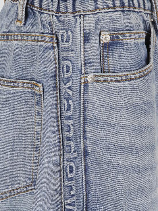 26SS 알렉산더 왕 데님 팬츠 4DC3244397 486 VNTG LGHT INDIGO - ALEXANDER WANG