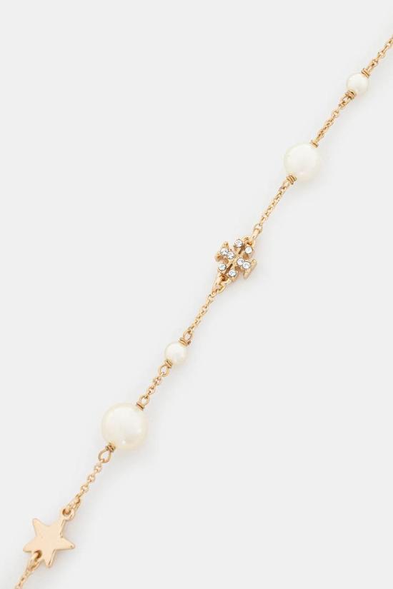 26SS 토리버치 팔찌 163697 749 TORY GOLD CRYSTAL PEARL