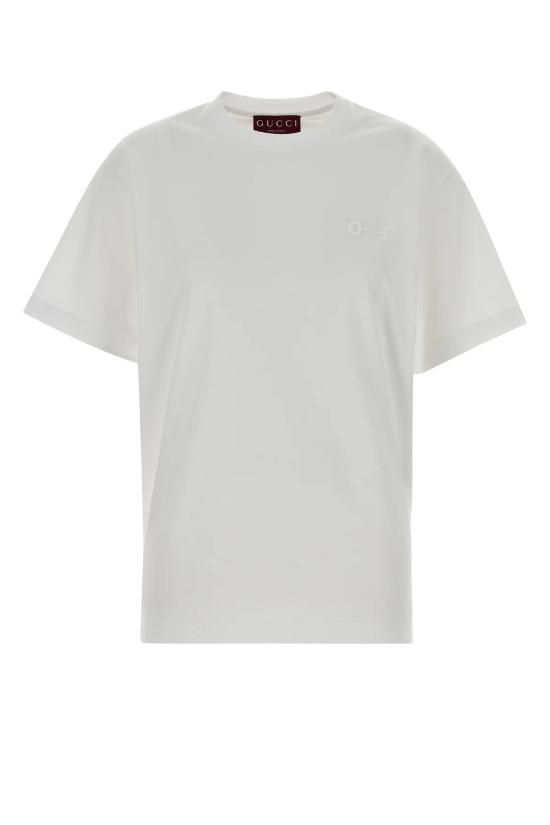 26SS 구찌 반팔 티셔츠 837959XJHMR 9051 WHITE MIX