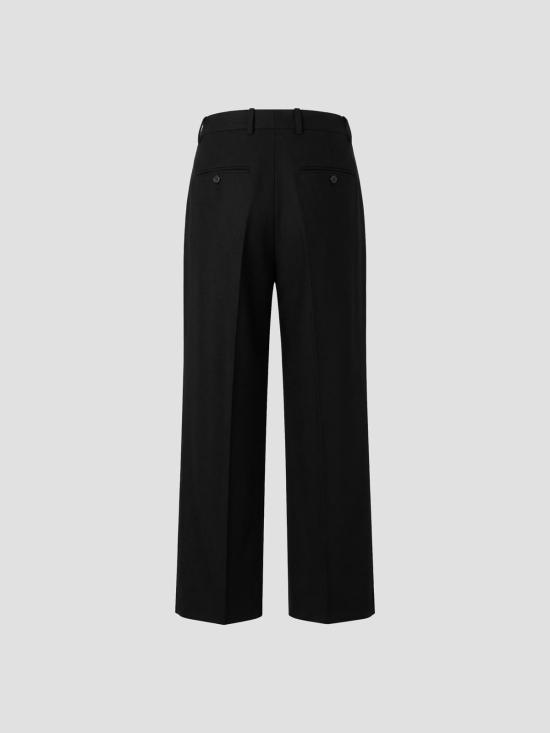 26SS 토템 스트레이트 팬츠 261WRB0303FB0472 001 BLACK - TOTEME