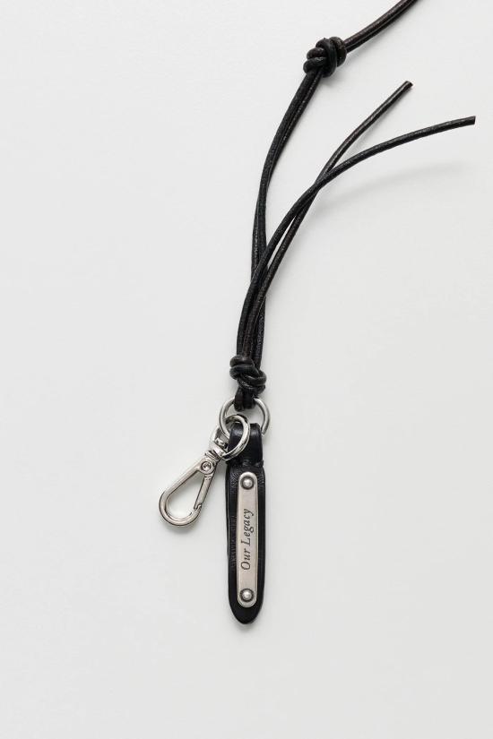 26SS 아워레가시 브레이슬릿 A2208LBL BLK LTH BLACK LEATHER - OUR LEGACY