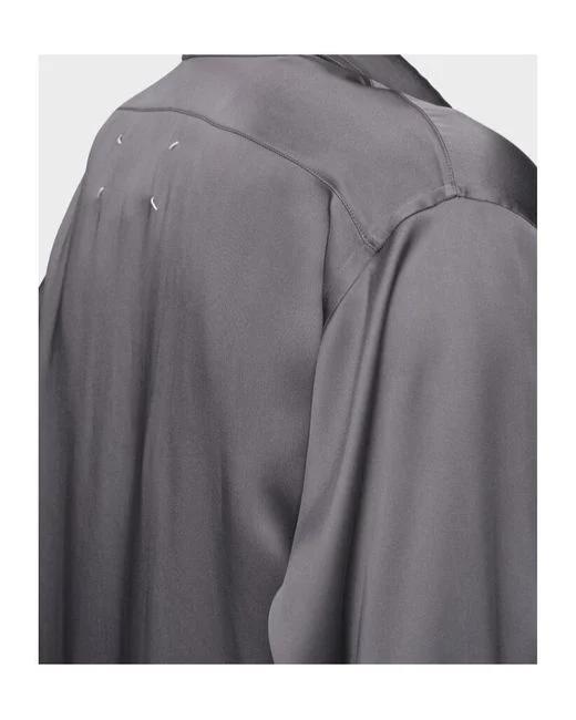 25FW 마르지엘라 후드 티셔츠 S51DT0027M35512 854 MEDIUM GREY - MAISON MARGIELA