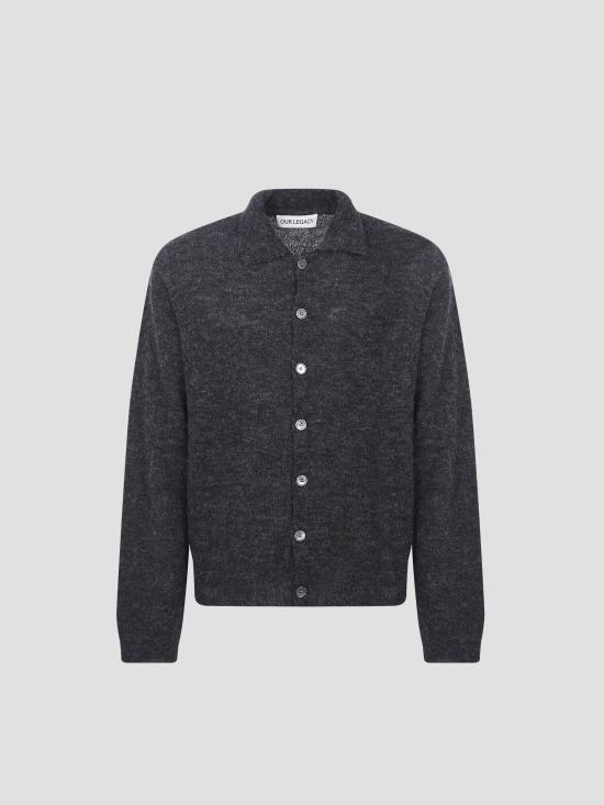 26SS 아워레가시 반팔 티셔츠 M2263EC CHM FZAL CHARCOAL MELANGE FUZZY ALPACA