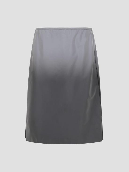 26SS 알렉산더 왕 미디 스커트 1WC1265391 965B SILVER BLACK