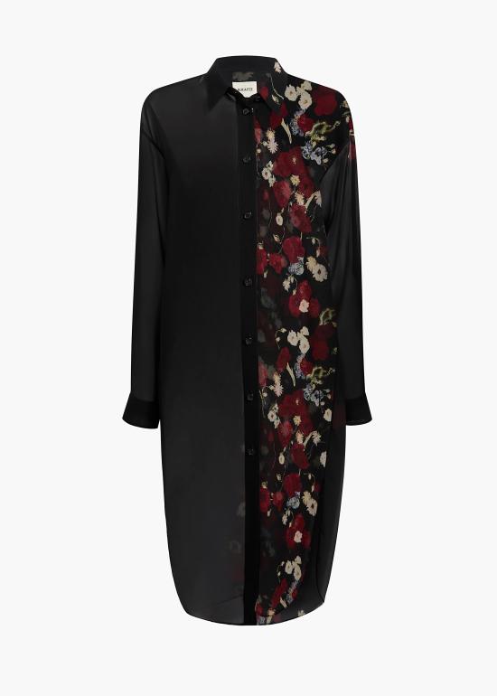 26SS 케이트 미디 원피스 55803371W3371 369 BLACK RED