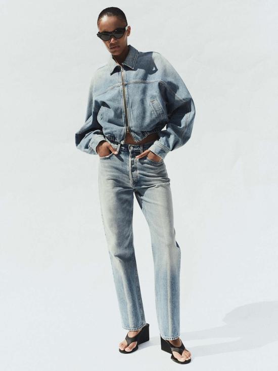  에이골디 데님 팬츠 아골데 라나 진 브링크 - AGOLDE