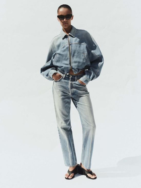  에이골디 데님 팬츠 아골데 라나 진 브링크 - AGOLDE