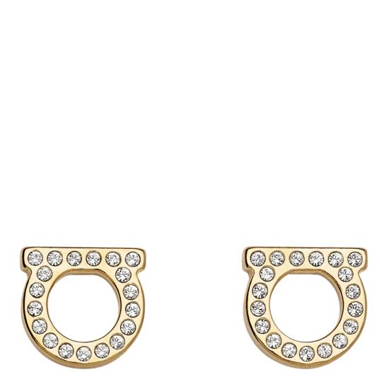 26SS 살바토레 페라가모 이어링 696576 760123CRYSTAL Golden