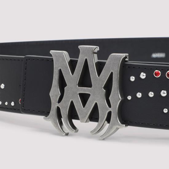 26SS 아미리 가죽 벨트 AMHABE1002 BLACK - AMIRI