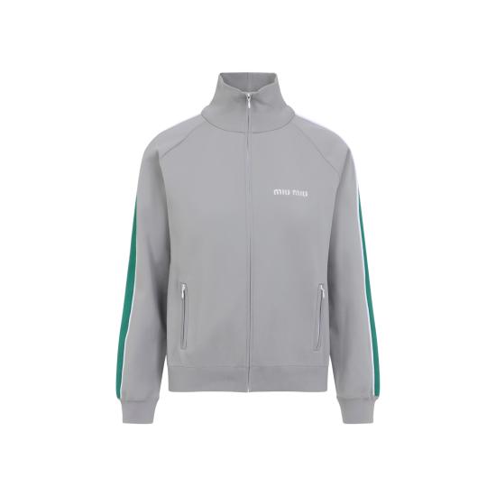 26SS 미우미우 자켓 MMF00USOOO 148O F0Y6M GRIGIO VERDE - MIU MIU