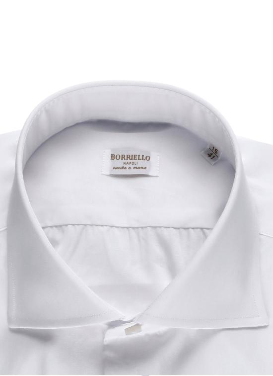 25FW 보리엘로 긴팔 셔츠 1401 1 MARECHIARO White - BORRIELLO