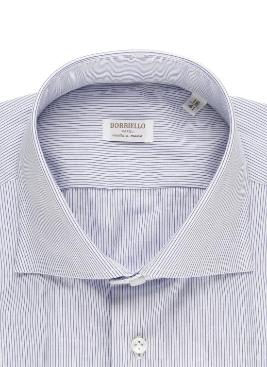 25FW 보리엘로 긴팔 셔츠 1401 26 MARECHIARO Blue - BORRIELLO