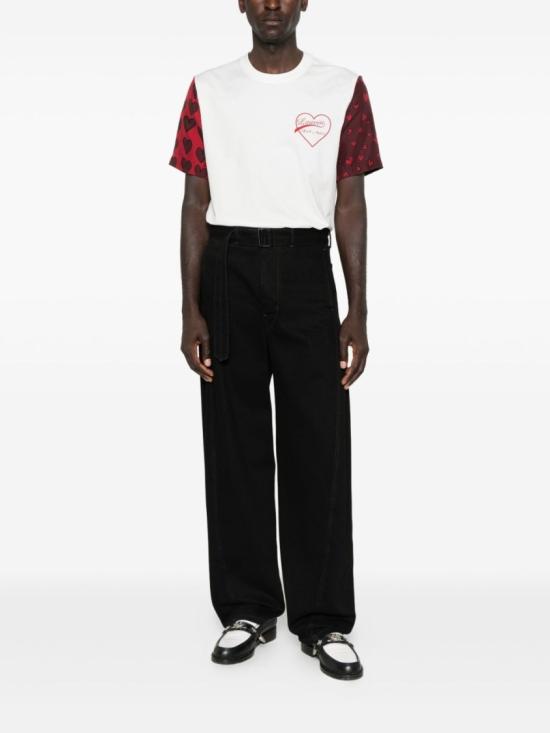 25FW 랑방 반팔 티셔츠 RU TS0212 J306 H25 1 S11 White - LANVIN