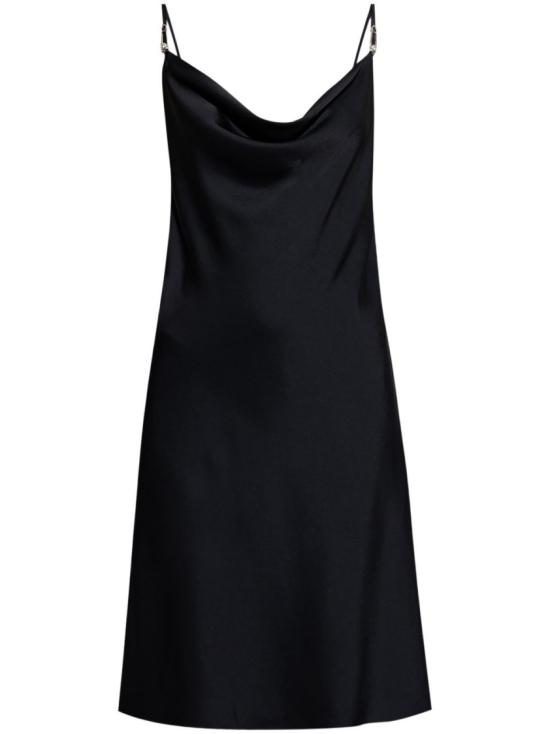 25SS 베르사체 미디 원피스 1018934 1A10194 1B000 Black