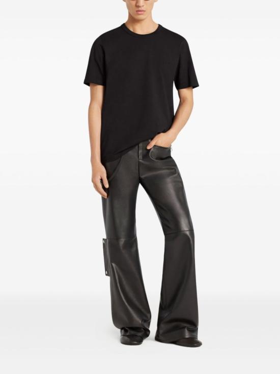 25FW 쿠레쥬 반팔 티셔츠 325JTS206JS0233 9999 Black - COURREGES