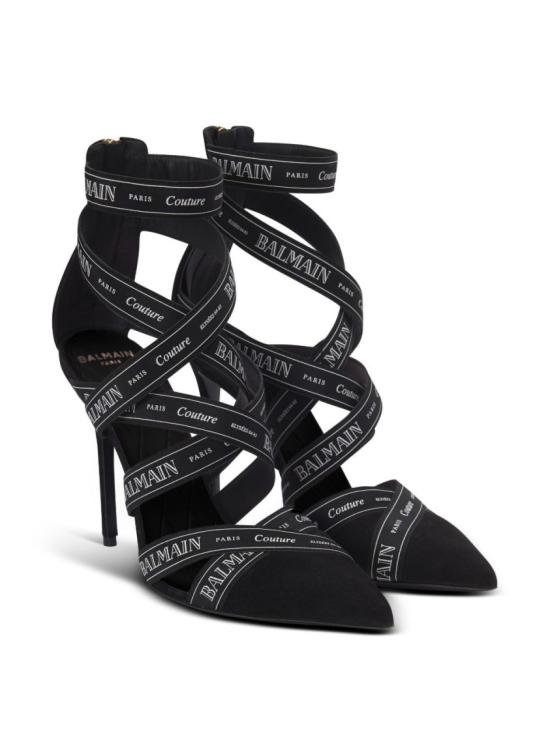 25FW 발망 샌들 EN1UH092TKWB 0PA Black - BALMAIN