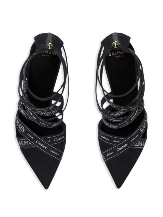 25FW 발망 샌들 EN1UH092TKWB 0PA Black - BALMAIN
