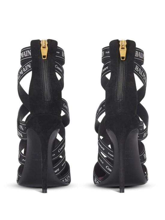25FW 발망 샌들 EN1UH092TKWB 0PA Black - BALMAIN