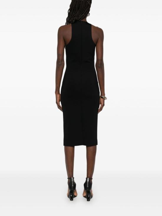 25SS 뮈글러 롱 원피스 25P3RO1700859 1999 Black - MUGLER
