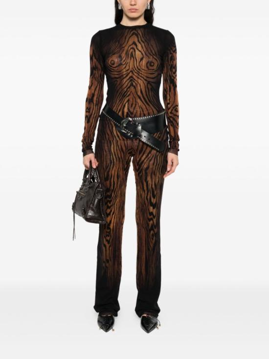 25FW 장 폴 고티에 긴팔 티셔츠 TO335 M002P 0060 Black - JEAN PAUL GAULTIER