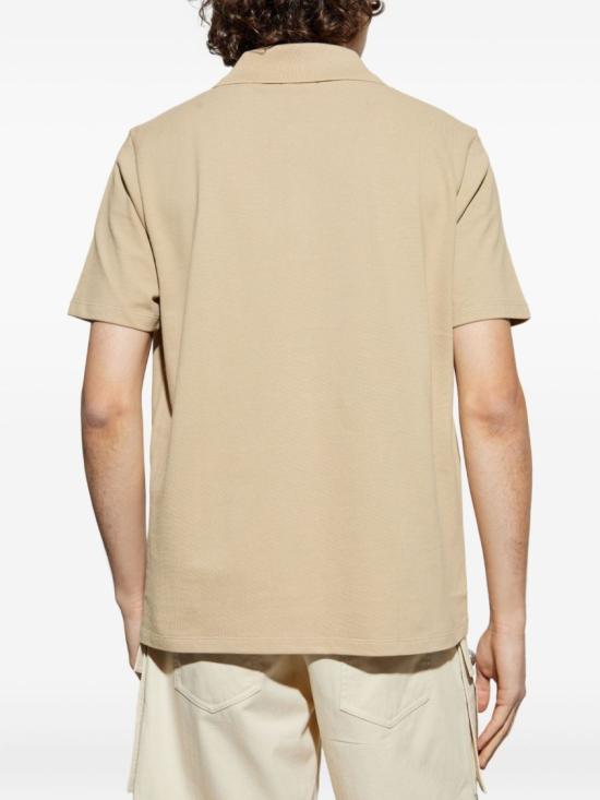 25FW 발망 폴로 티셔츠 DH1GC028BC78 WHL Neutrals - BALMAIN