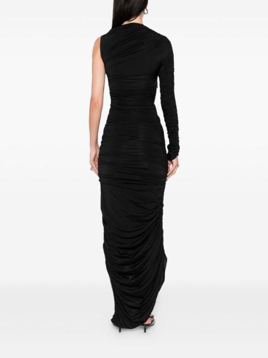 25FW 뮈글러 롱 원피스 25F3RO1665688 1999 Black - MUGLER