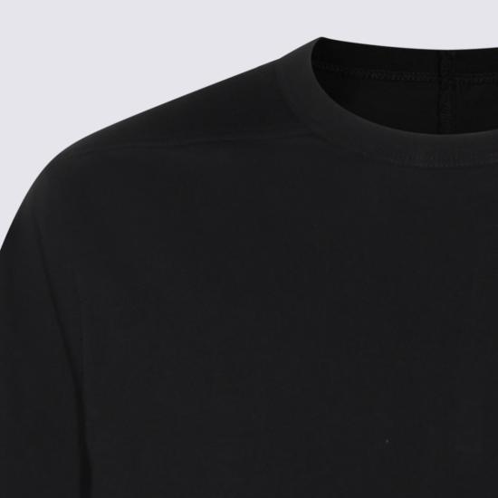 26SS 릭 오웬스 반팔 티셔츠 RU01F2232JA09 Black - RICK OWENS