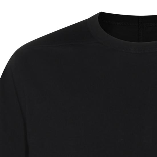 26SS 릭 오웬스 반팔 티셔츠 RU01F2232JA09 Black - RICK OWENS