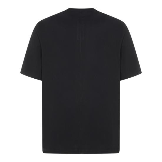 26SS 릭 오웬스 반팔 티셔츠 RU01F2232JA09 Black - RICK OWENS