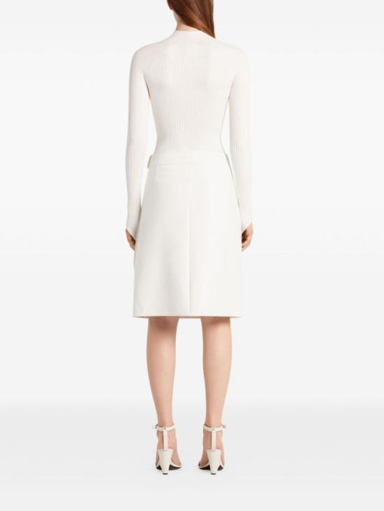 25FW 쿠레쥬 긴팔 티셔츠 325MPU251FI0001 0001 White - COURREGES