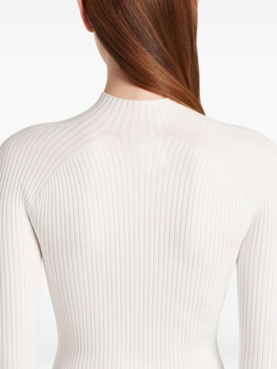 25FW 쿠레쥬 긴팔 티셔츠 325MPU251FI0001 0001 White - COURREGES