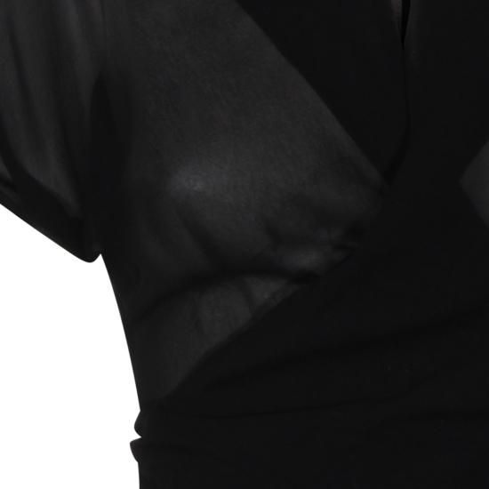 26SS 릭 오웬스 반팔 티셔츠 RP01F6233G09 Black - RICK OWENS
