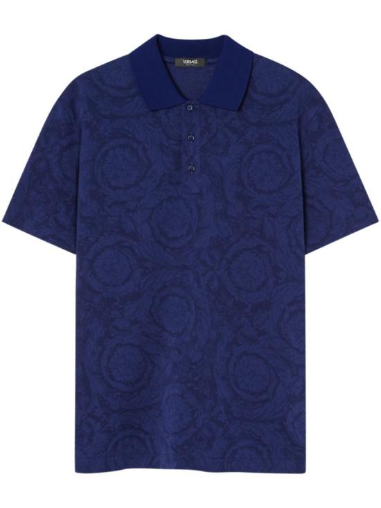 25SS 베르사체 폴로 티셔츠 1013906 1A09796 1UI20 Blue