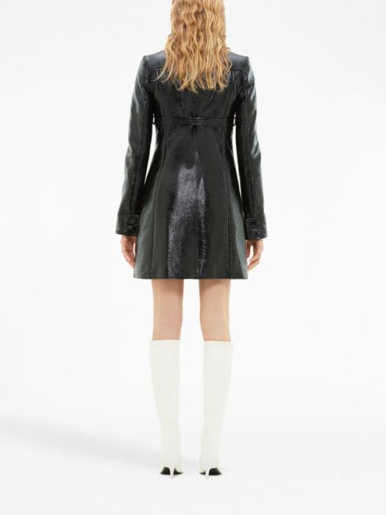  쿠레쥬 코트 323CMA104VY0014 9999 Black - COURREGES