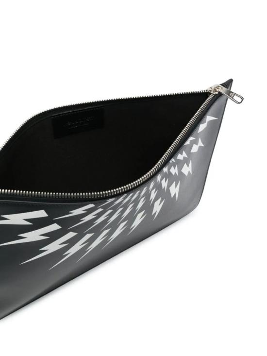  닐바렛 클러치/파우치 PBSG162AQ9200 Black - NEIL BARRETT