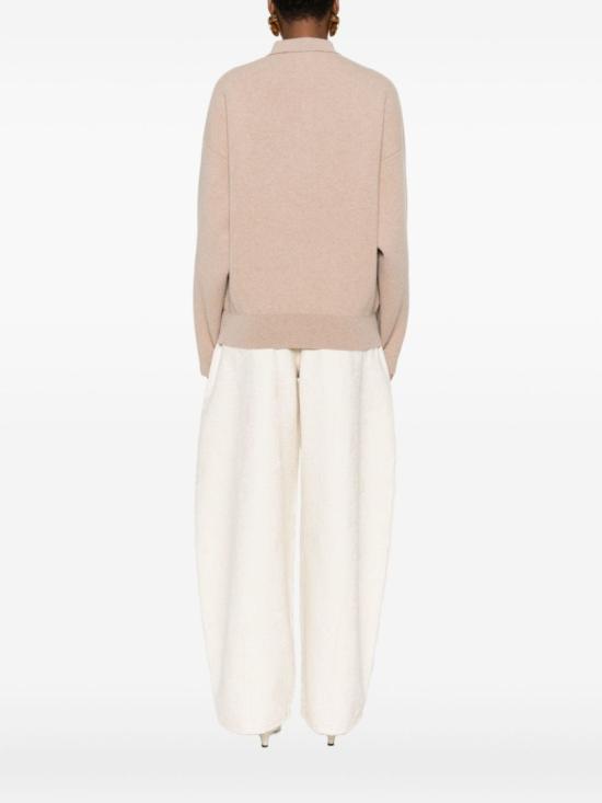 25FW 자크뮈스 팔로네 바뢰즈 폴로 스웨터 SWW00623 AK00276 150 Neutrals - JACQUEMUS