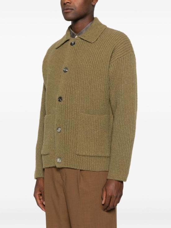 25FW 아미 가디건 HKC354 KN0112 298 Brown - AMI