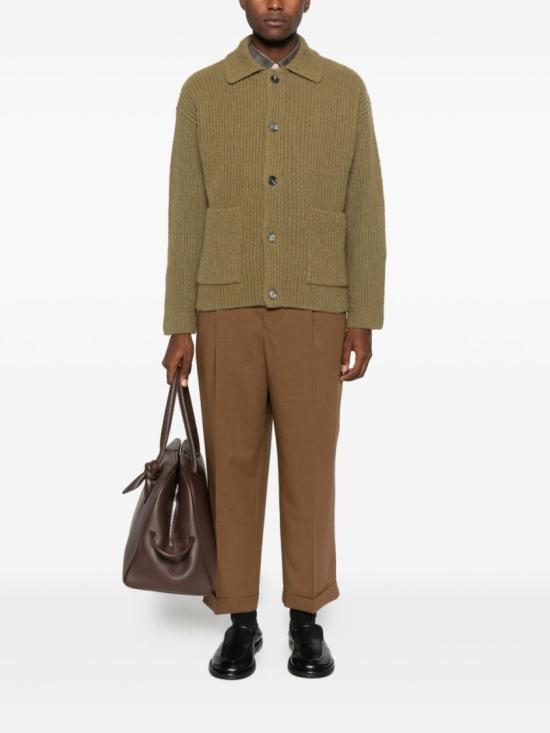 25FW 아미 가디건 HKC354 KN0112 298 Brown - AMI