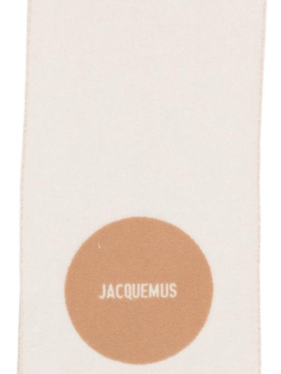 25FW 자크뮈스 롱드 카레 울 머플러 ACU00579 AOT4044 015 Neutrals - JACQUEMUS