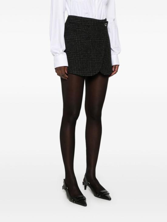  코페르니 숏 스커트 COPJ24F1002 BLKGRY Black - COPERNI