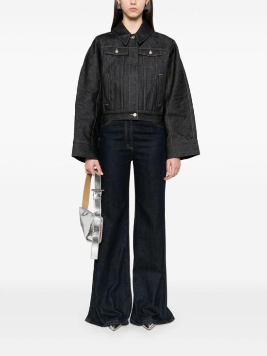 25SS 지방시 데님 자켓 BW00QB5YC9 401 Black - GIVENCHY