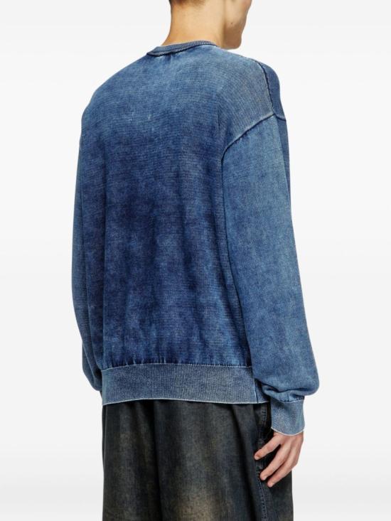 25FW 디젤 K페니콜 스웨트셔츠 A19481 0BJBS 8AT Blue - DIESEL