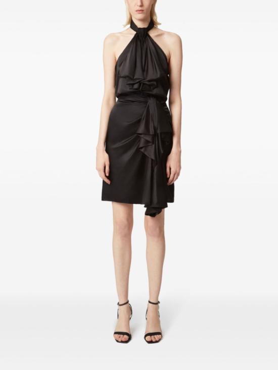  니나리찌 미디 스커트 25PCJU022VI0530 U9000 Black - NINA RICCI