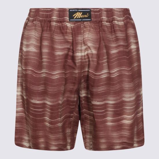 26SS 마르니 숏팬츠 BXZC0014X0UTR029CRM37 Brown - MARNI