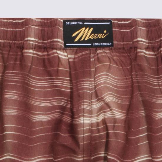 26SS 마르니 숏팬츠 BXZC0014X0UTR029CRM37 Brown - MARNI