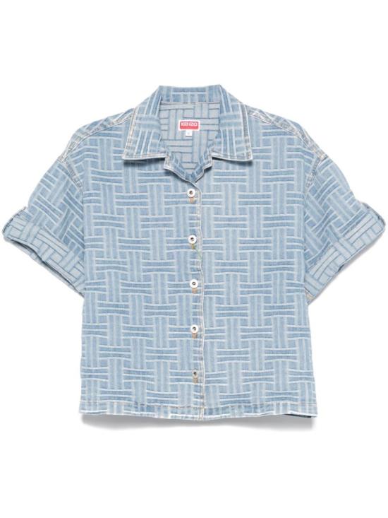 25SS 겐조 셔츠 FF52DC2496J4 DB Blue