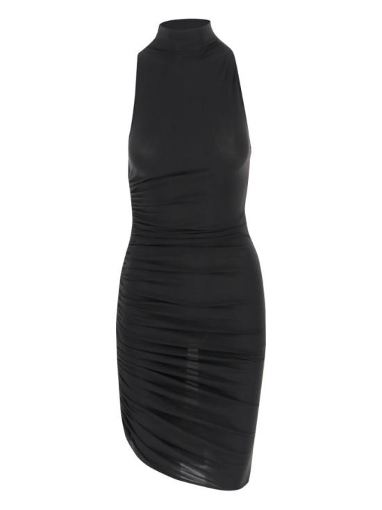 25FW 자크뮈스 미디 원피스 DRW00731 AW00211 990 Black - JACQUEMUS