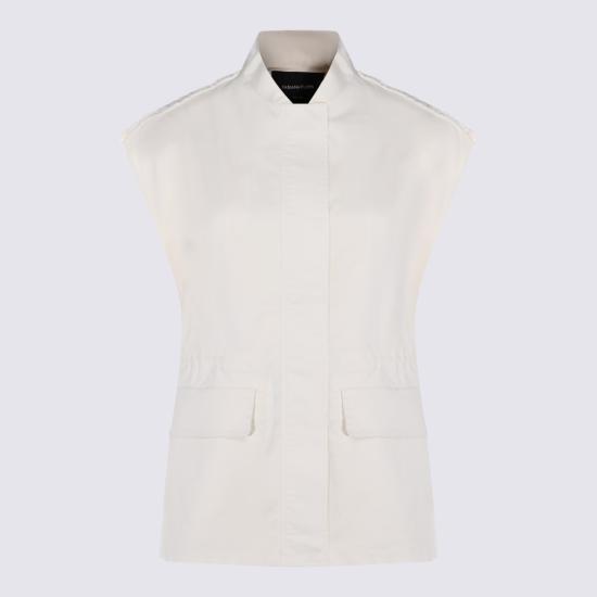 26SS 파비아나 필리피 스웨터 CTD266F217L9320145 White - FABIANA FILIPPI
